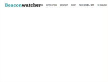 Tablet Screenshot of beaconwatcher.com